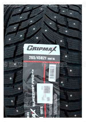 Gripmax SureGrip Pro Ice 285/45 R22 114T