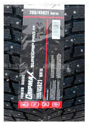 Gripmax SureGrip Pro Ice 285/45 R22 114T